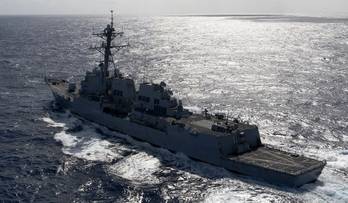 File U.S. Navy file photo of the Arleigh Burke-class guided-missile destroyer USS Kidd (DDG 100).