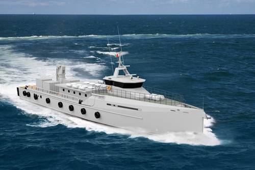 Rendering of the FCS 5009 (Image courtesy of Damen)